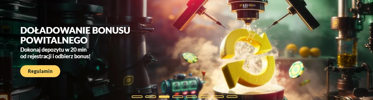 Aktualne bonusy i kody promocyjne Lemon Casino